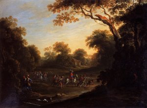 Leben eines Soldaten, Verbrecher und Gefangene von Jacques Callot