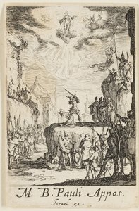 Martyrium des Heiligen Paulus, Platte zwei aus Die Martyrien der Apostel