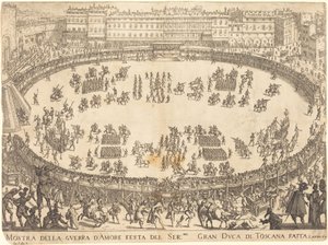 Parade im Amphitheater