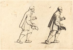 Bauer mit Hut in der Hand