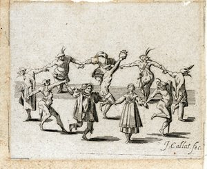 Bauerntanz von Jacques Callot