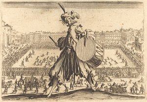 Piazza Santa Croce, Florenz, ca. 1622