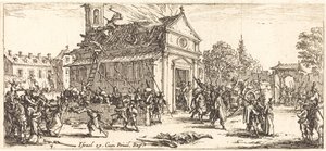 Plünderung eines Klosters, ca. 1633