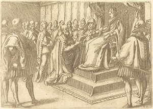 Empfang des Gesandten von Polen