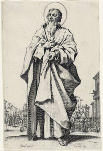 Heiliger Bartholomäus aus Les Grands Apôtres, 1631 von Jacques Callot