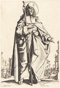 Sankt Jakobus der Ältere von Jacques Callot