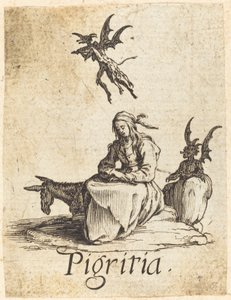 Faulheit von Jacques Callot
