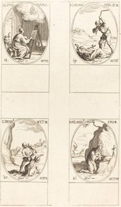 St. Lukas; St. Lucian; St. Irene; St. Hilarion