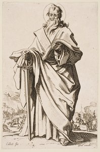 St. Paul, aus der Serie „Die großen Apostel“ von Jacques Callot
