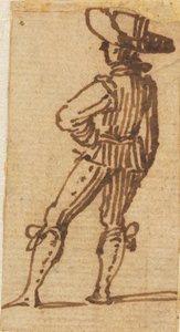 Stehender Mann von Jacques Callot