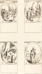Heilige Vitus, Modestus und Crescentia; Heilige Julitta und Quiricus; Heiliger Avitus, Abt; Heiliger E