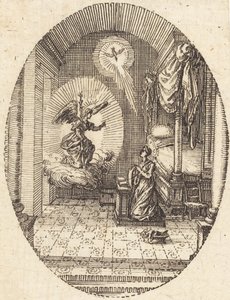 Die Verkündigung von Jacques Callot