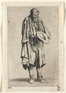 Die Bettler: Bettler mit Rosenkranz, um 1623