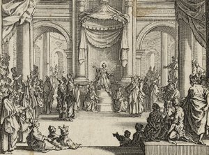 Der junge Jesus unter den Ärzten, 1635 von Jacques Callot