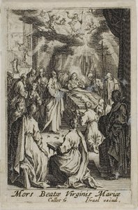 Der Tod der Jungfrau Maria, aus Das Leben der Jungfrau
