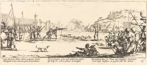 Das Erschießungskommando von Jacques Callot