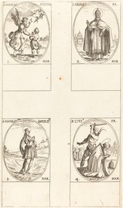 Der Schutzengel, St. Simplici, St. Kunigunde, St. Luci