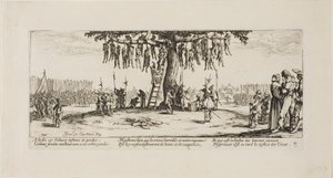 Die Hinrichtung, Tafel elf aus Die Elenden des Krieges