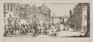 Das Krankenhaus, Tafel fünfzehn aus Die Leiden des Krieges