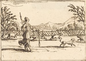 Die Jägerin von Jacques Callot