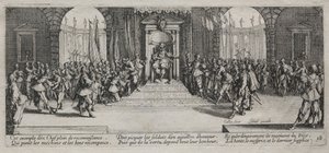 Die großen Elenden des Krieges: Verteilung der Belohnung, 1633