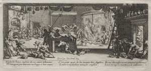 Die großen Leiden des Krieges: Plünderung, 1633