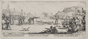Die großen Elendnisse des Krieges: Das Erschießungskommando von Jacques Callot