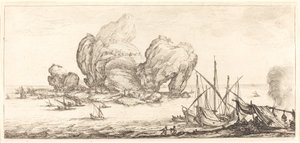 Der große Felsen von Jacques Callot