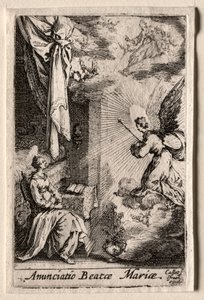 Das Leben der Jungfrau: Die Verkündigung von Jacques Callot