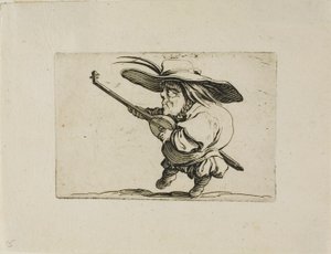 Der Lautenspieler, aus Varie Figure Gobbi