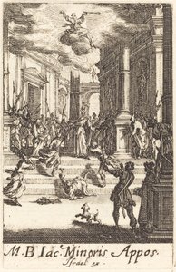Das Martyrium des heiligen Jakobus Minor, ca. 1634-1635 von Jacques Callot