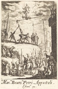 Das Martyrium des Heiligen Petrus von Jacques Callot