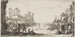 Das Martyrium des Heiligen Sebastian von Jacques Callot