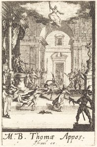 Das Martyrium des Heiligen Thomas von Jacques Callot