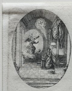 Die Geheimnisse der Passion: Die Verkündigung von Jacques Callot