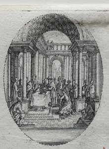 Die Geheimnisse der Passion: Die Darstellung im Tempel von Jacques Callot