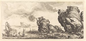 Die Seeschlacht von Jacques Callot