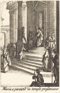 Die Darstellung der Jungfrau von Jacques Callot