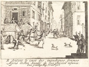 Die Ruine von Jacques Callot