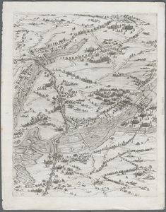 Die Belagerung von La Rochelle: Platte 7 von Jacques Callot
