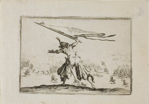 Der Fahnenträger, aus Die Caprices