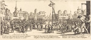 Die Strappado von Jacques Callot