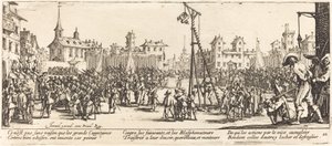 Die Strappado von Jacques Callot