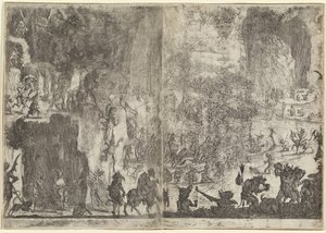 Die Versuchung des heiligen Antonius (erste Version), um 1617