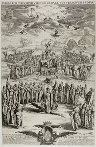 Der Triumph der Jungfrau von Jacques Callot
