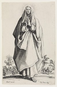 Die Jungfrau Maria von Jacques Callot