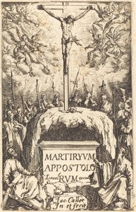 Titelseite für "Die Märtyrertode der Apostel"
