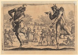 Zwei Pantaloni von Jacques Callot