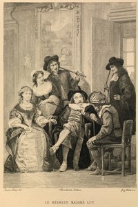 Der Arzt wider Willen von Molière von Jacques Edmond Leman
