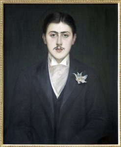 Porträt von Marcel Proust von Jacques Emile Blanche